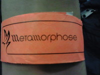 METAMORPHOSE のリストバンド