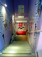 鈴ん小屋　階段
