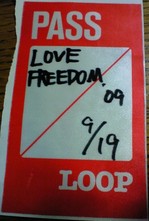 2009/9/19代官山LOOPのパス