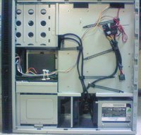 マザーボードの裏側